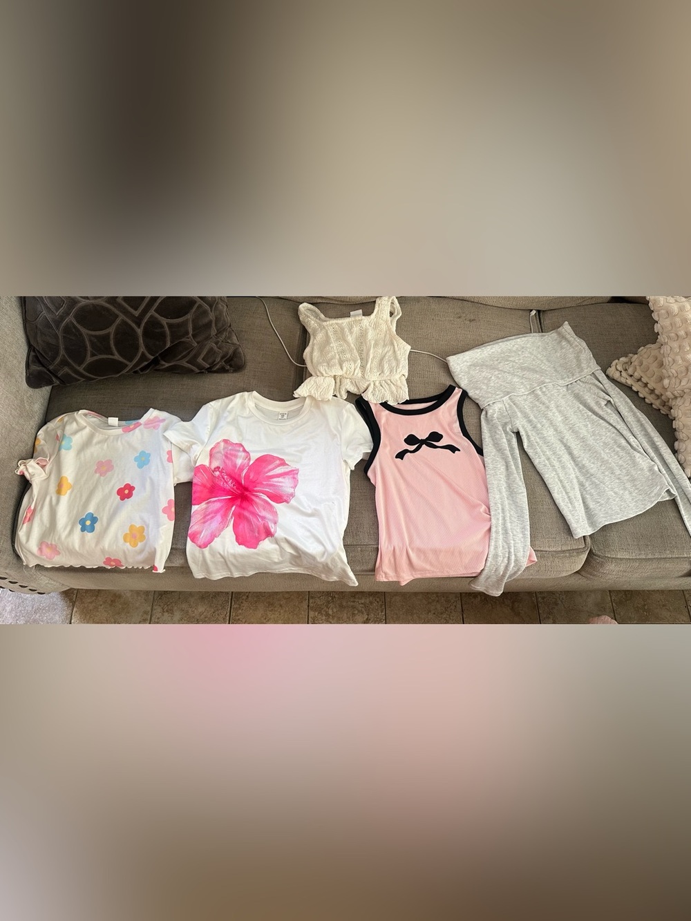 Bundle 5 Girls 11-12 tops